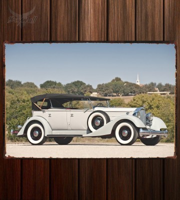 Металлическая табличка Packard Eight Phaeton (1101)